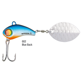 Konger Blades Boogie 1 Spinner de cola trasera azul