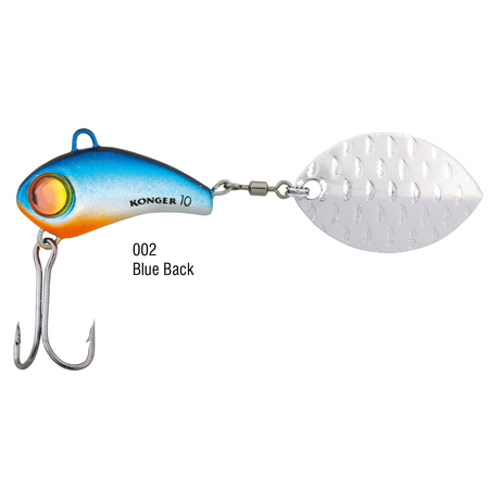 Konger Blades Boogie 1 Spinner de cola trasera azul