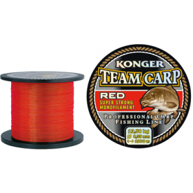 Team Carp Color Red 0,22mm/600m