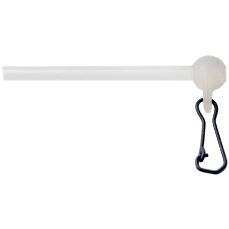 Rurka Feeder Ledger Boom Clear 4cm