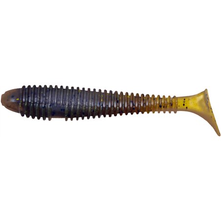 Grubber Shad 4cm Green pumpkin