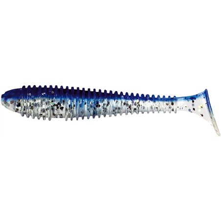 Grubber Shad 7cm Glitter police