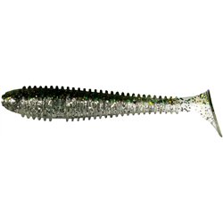 Grubber Shad 7cm Transparent glitter