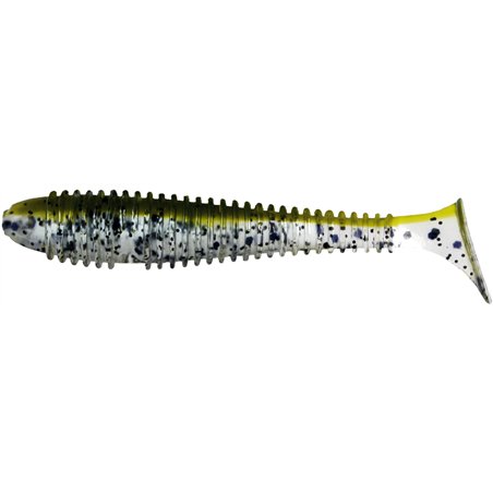 Grubber Shad 7cm Transparent pepper