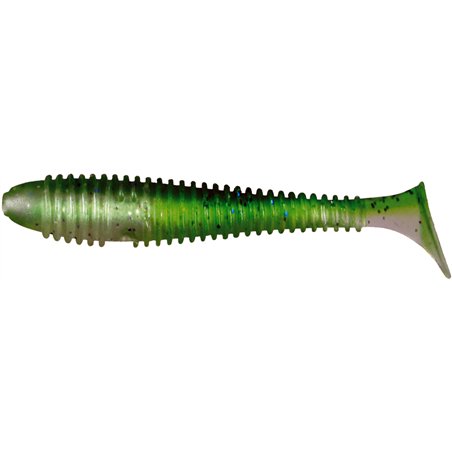 Grubber Shad 7cm Green & pepper