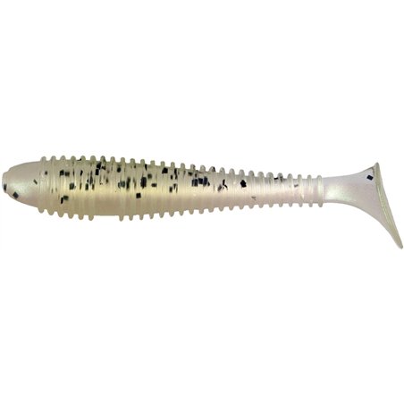 Grubber Shad 12cm Pearl & pepper