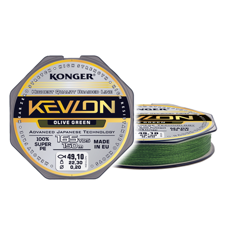 Kevlon Olive Green X4 0.08/150m