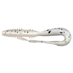 Big Tail Twist 8cm Pearl & pepper