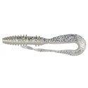 Big Tail Twist 10cm Glitter silver