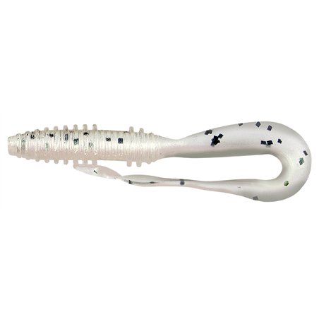 Big Tail Twist 10cm Pearl & pepper