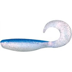 Shad Grub 6,4cm Blue pearl glitter