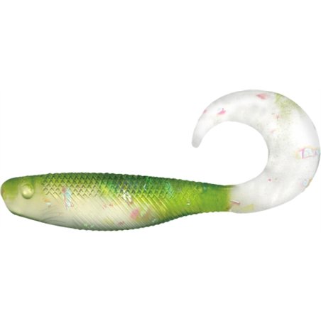 Shad Grub 6,4cm Mylar green
