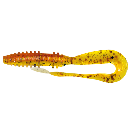 Big Tail Twist 6cm Gold & pepper