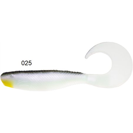 Shad Grub 6,4cm Yellow gills