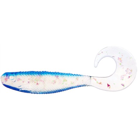 Shad Grub 8,9cm Mylar blue