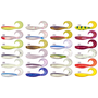 Shad Grub 6.4cm Mylar blue