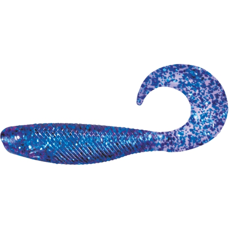 Shad Grub 6.4cm Electric blue