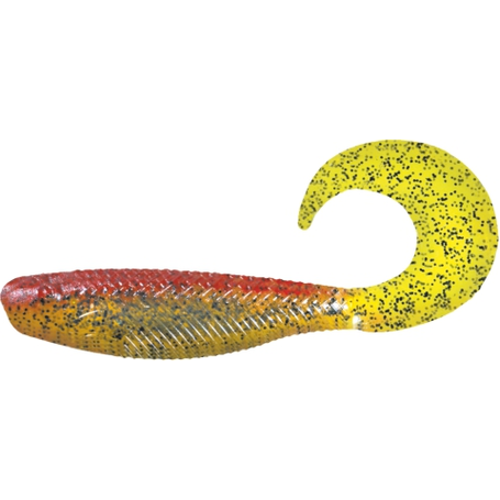 Shad Grub 6.4cm Red pumpkin