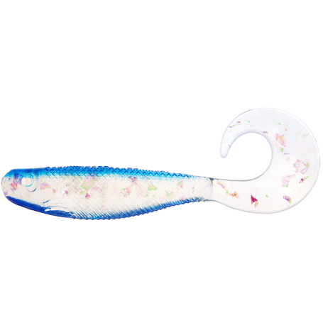 Shad Grub 8,9cm Mylar blue