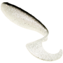 Shad Grub 8,9cm Black pearl glitter