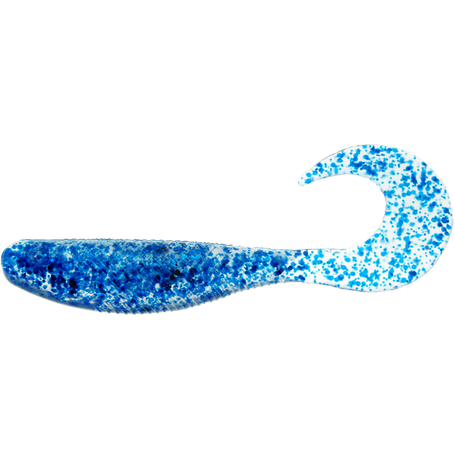 Shad Grub 8.9cm Electric blue