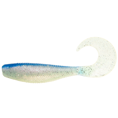 Shad Grub 8,9cm Blue pearl glitter