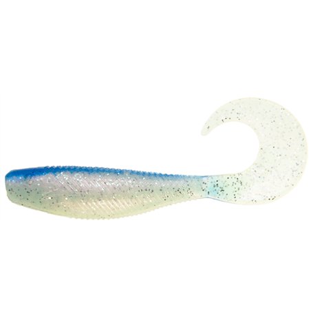 Shad Grub 8,9cm Blue pearl glitter