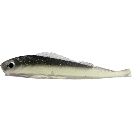 Lucky Shad 6cm Pearl & pepper