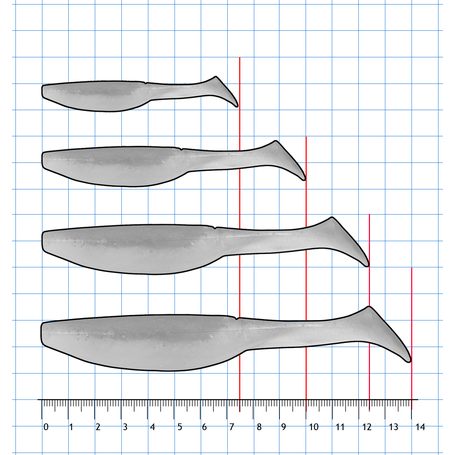 Flat Shad 16.5cm Olive Roach Ripper