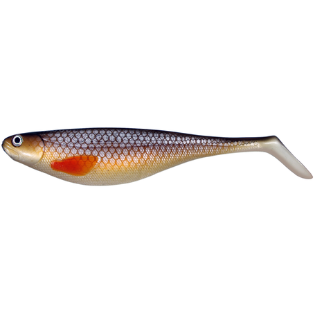 Flat Shad 9,5cm Spotted Roach