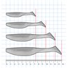 Slim Shad 7.5cm Pepper back