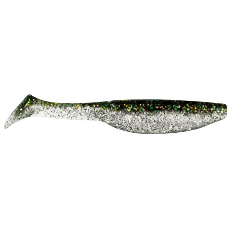Slim Shad 7,5cm Transparent glitter