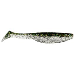 Slim Shad 10cm Transparent glitter