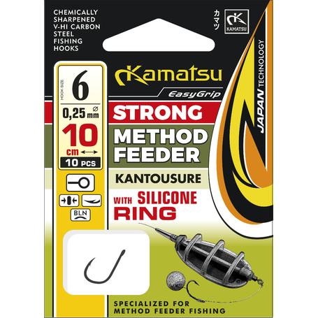 Method Feeder Strong Kantousure 12 with Silicone Ring