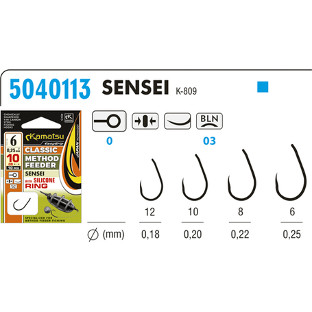 Method Feeder Classic Sensei 8 with Silicone Ring