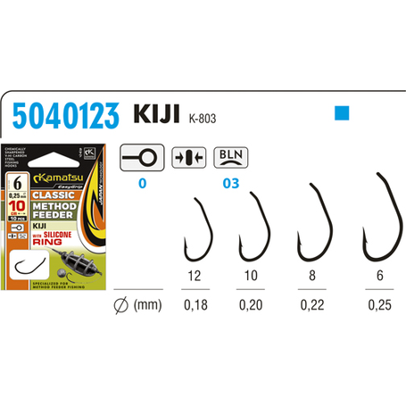 Method Feeder Classic Kiji 8 with Silicone Ring