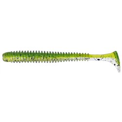 Grubber Shad Skinny 7.5cm Transparent pepper