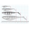 Flat Shad 16.5cm Olive Roach