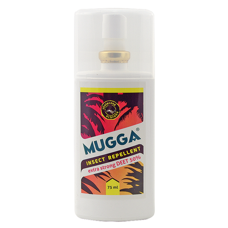 Mugga w Sprayu 50% DEET Preparat Przeciwko Komarom i Meszkom