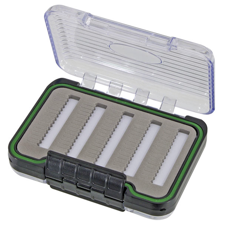 Fly Fishing Box Compartments:2 Double Sided 108x78x34mm