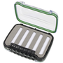 Fly Fishing Box Compartments:2 Double Sided 127x100x38mm