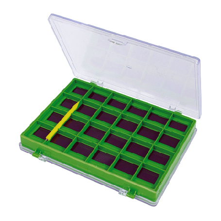 Box With Magnetic 44 Compartments Double Sided 146x105x20mm