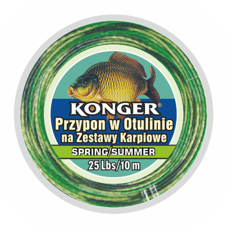 Przypon w Otulinie Spring & Summer na Zestawy Karpiowe 25lbs 10m Team Carp