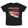 Kamatsu T-Shirt Gyotaku Black Size S