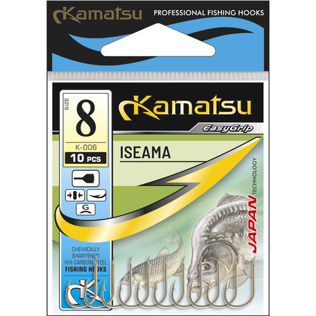 Kamatsu Iseama 10 Gold Flatted Hook