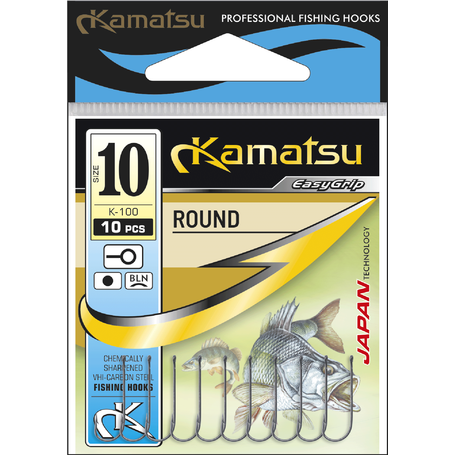 Kamatsu Round 14 Black Nickel Ringed