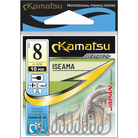 Kamatsu Iseama 10 Czarny Nikiel Łopatka
