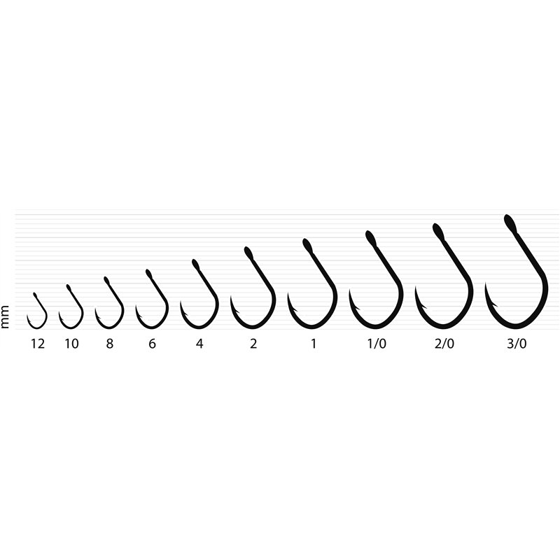 Hameçons Teeth Pro Iseama Black Nickel N°8 - Boîte De 35 Pour Pêche En Rivière