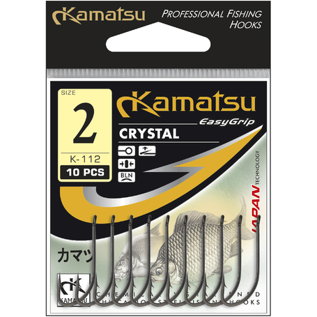 Kamatsu Crystal 12 Black Nickel Ringed