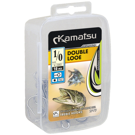 Kamatsu Double Looe 7 Black Nickel
